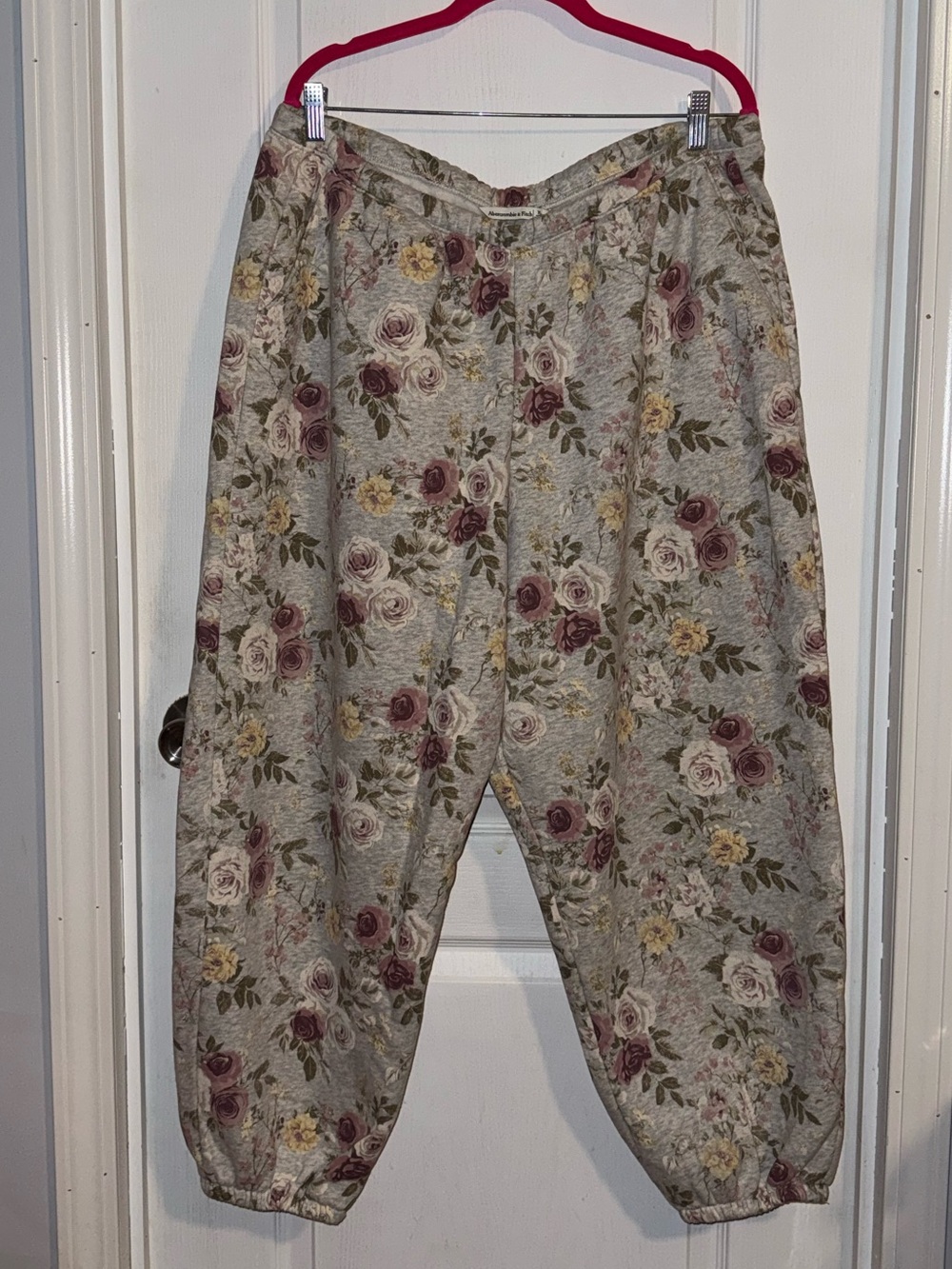 Floral sweatpants